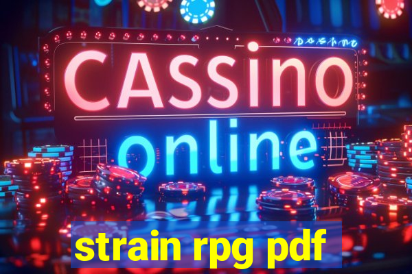 strain rpg pdf